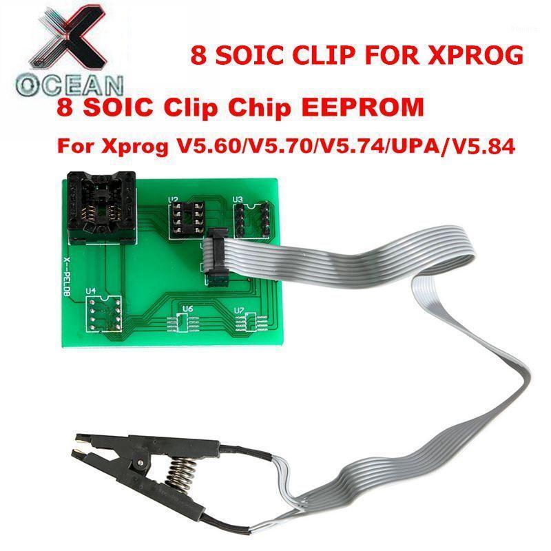 

NEW EEPROM Board Adapter 8 Soic Clip for Xprog V5.60/V5.70/V5.74/V5.84 UPA Green PCB Adapter Supports New XPROG-M V5.841