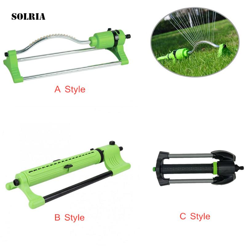 

New 3 Styles Garden Lawn Irrigation System Automatic Sway Garden Sprinklers Adjustable Alloy Watering Sprinkler Swing Sprayer, A style