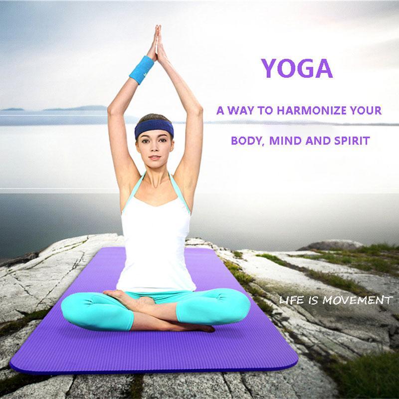 

183*61*8MM Thick EVA Comfort Foam Yoga Mat for Exercise, Yoga, and Pilates Rest and relax Multiple choices A must-have for home1, Pink