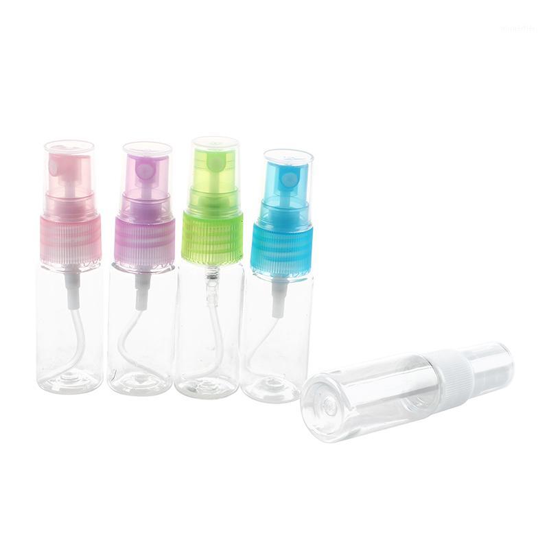 

10 15ml Colorful Clear Plastic Makeup Water Spray Atomizer Bottle Container Pump1