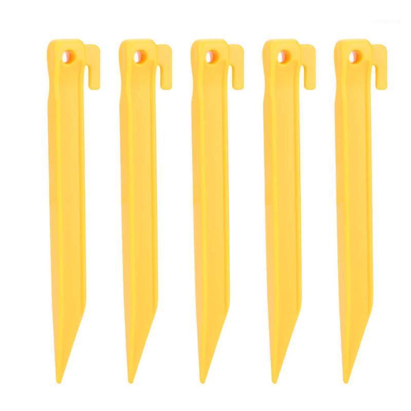 

5Pcs Tent Peg Durable Nylon Camping Awning Canopy Tent Peg Stake Nail Accessory Compact And Portable1
