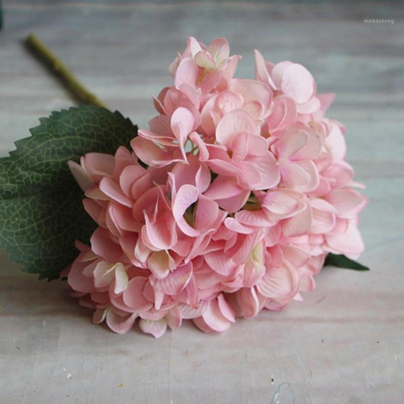

Silk Hydrangea DIY Gifts Wedding Decors For Artificial Peony Hydrangea Flower Party New Year Valentines Day Home Floral Decors1