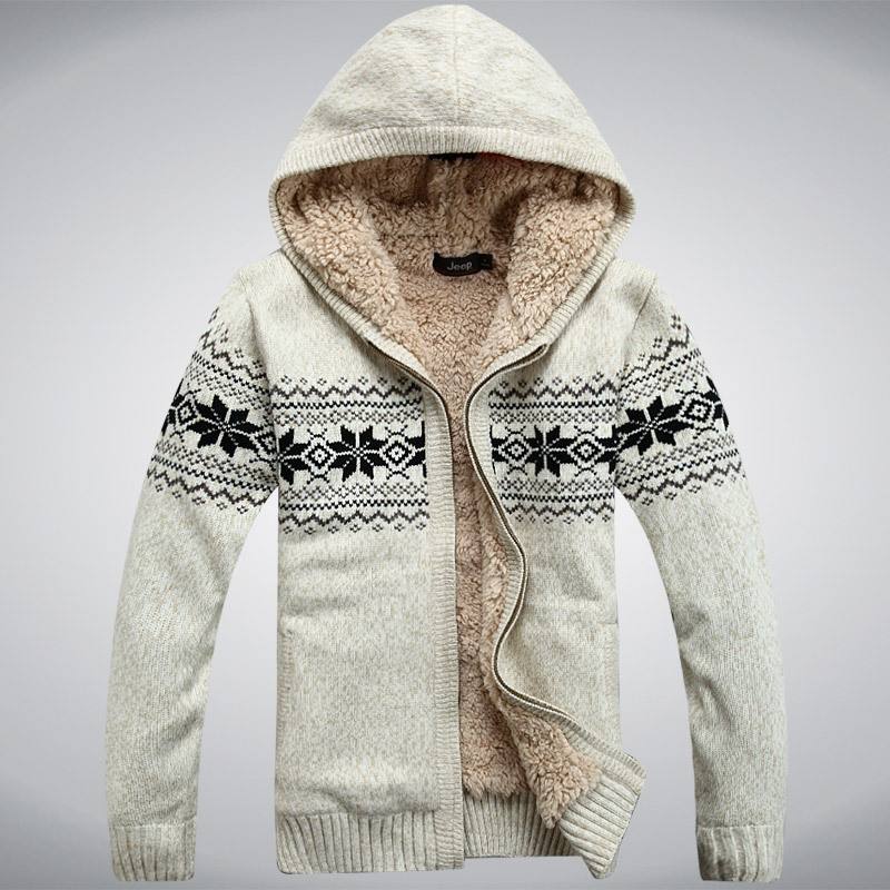 

2020 Thicken Winter Wool Man Hoodie Cardigan Our New Ear Fashion Blue Cotton Size l  xxl T1lt, 229 oranger red