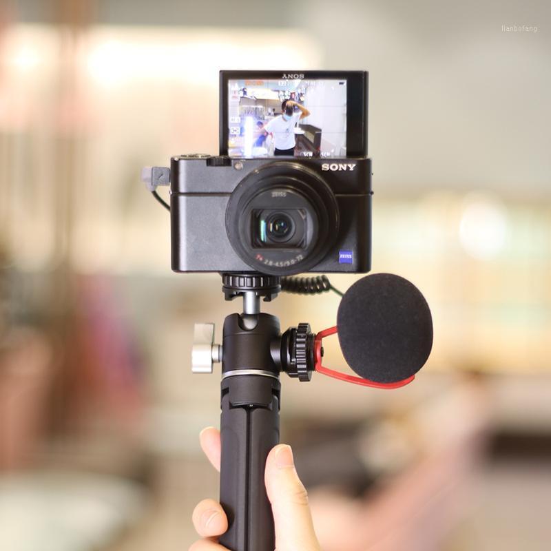 

Ulanzi MT-14 Extend Tripod + U60 Mini Ballhead Extend Dual Cold Shoe Mount Fill Light Mic universal for DSLR Smartphone1