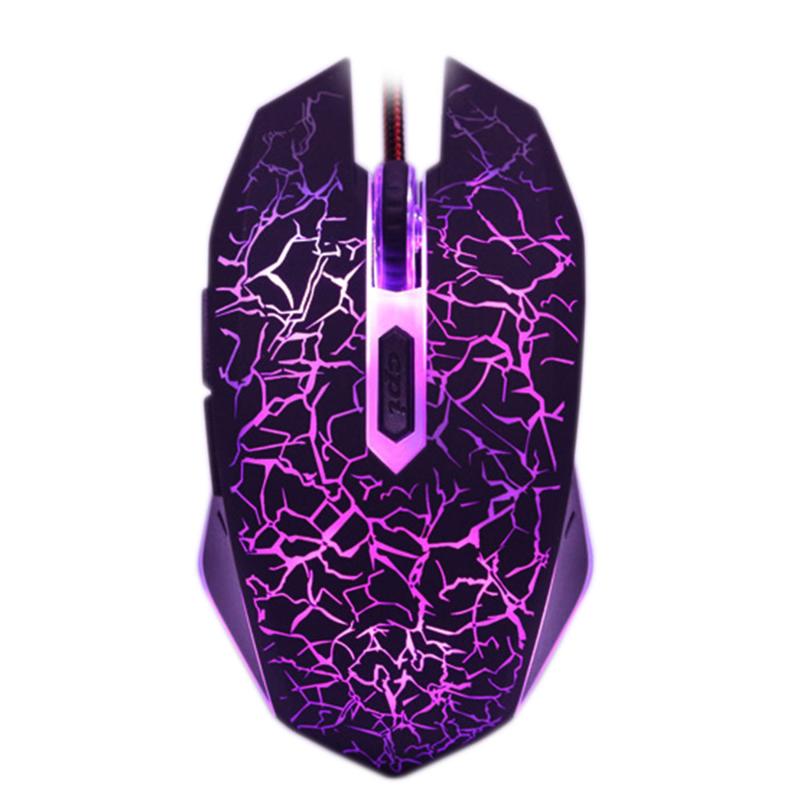 

Mouse DPI LED Optical USB Wired Computer gaming LED Optical Gamer Mice Game Mause For PC laptop