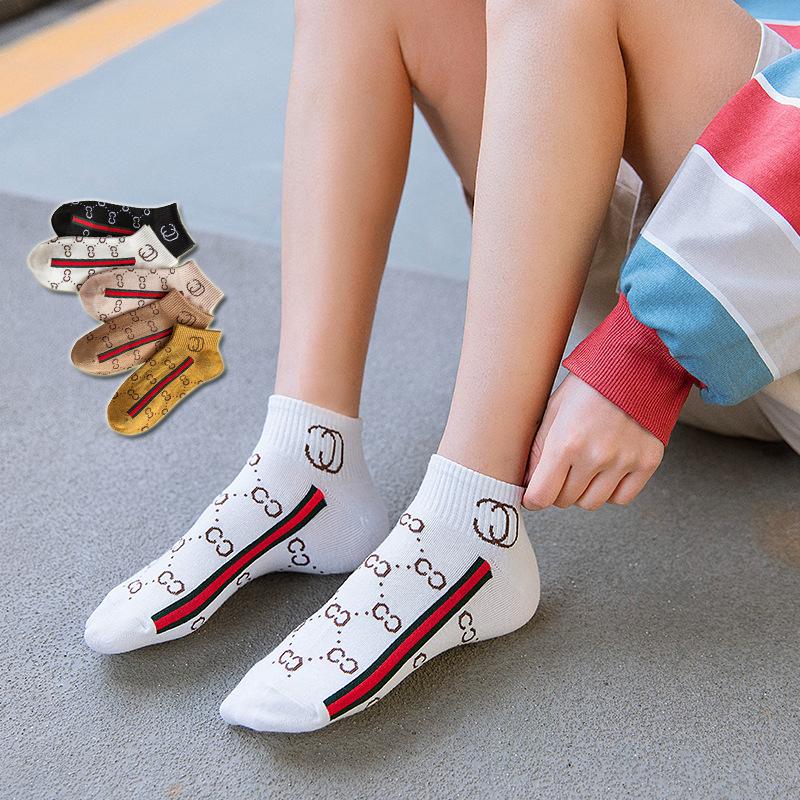 

Spring and summer ladies fashion personality low cut ped socks, sweat-absorbent and breathable short socks