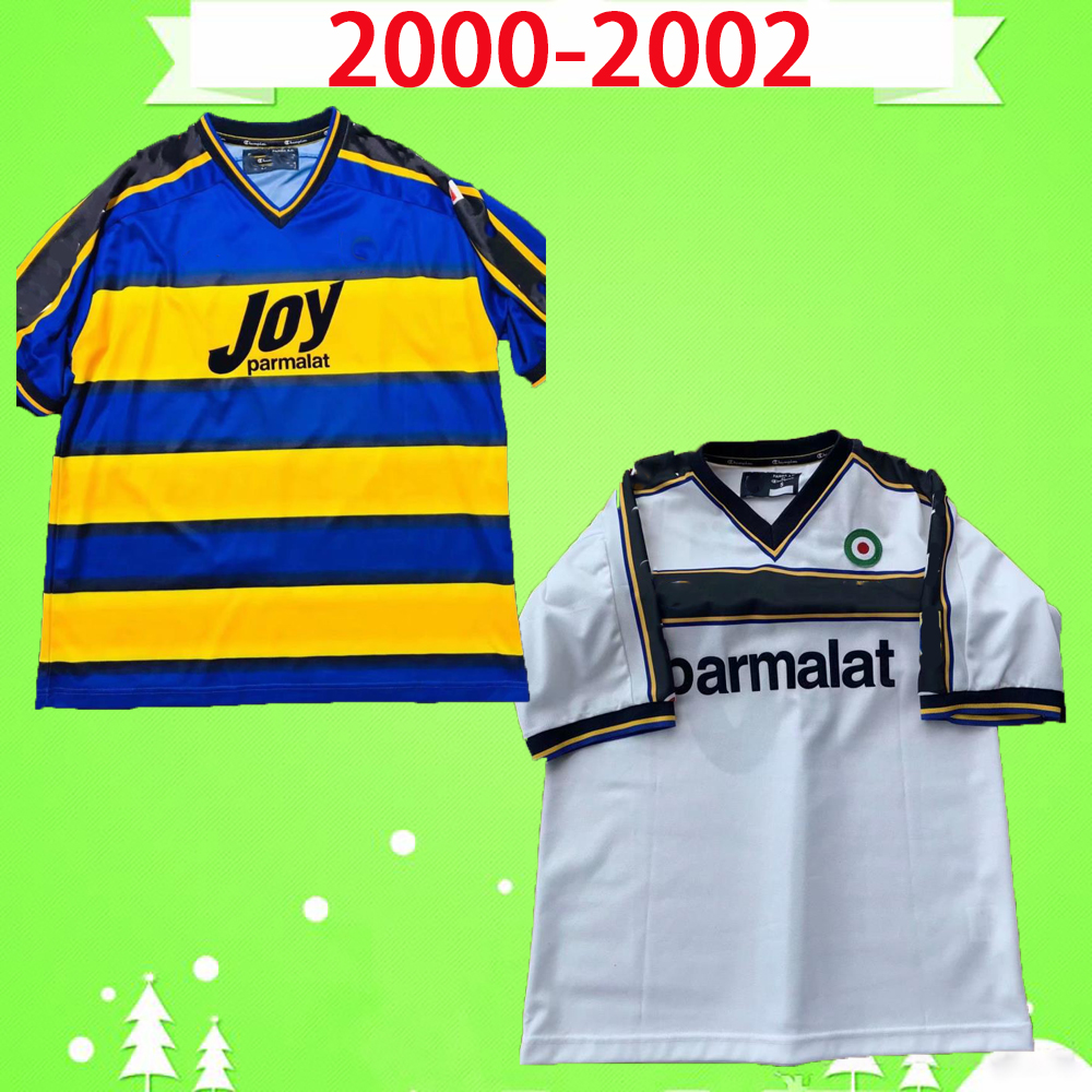 

2000 2001 2002 RETRO Parma soccer jerseys Vintage Classic Collection Calcio football shirts #10 NAKATA CRESPO ADRIANO BOGHOSSIAN F.CANNAVARO