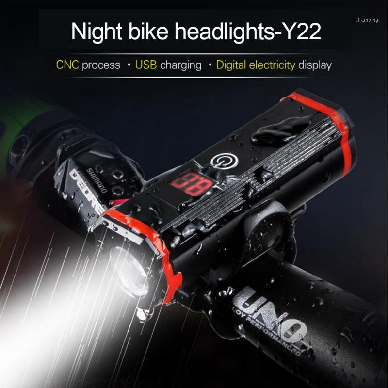 

2020 Bicycle Light Usb Charging Light Night Riding T6 Strong COB Waterproof LED Headlight Riding Safety Warning Headlight1