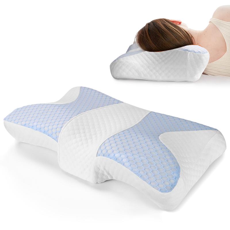 

Memory Pillow Memory Cotton Slow Rebound Butterfly Pillow Space Cotton Healthy Neck