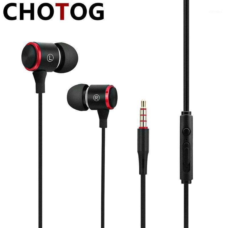 

3.5mm Wired Metal Earphone Stereo In-Ear earbuds With Mic For Mobile Phone PC Gaming Headset Sport Music Earphone1