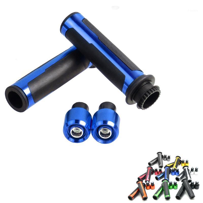 

7/8''22mm Motorcycle CNC Aluminum Gel Hand Grips Handlebar Sport Bike Accessories For Tirumph Thruxton 1200 R Z 8001 Handlebars