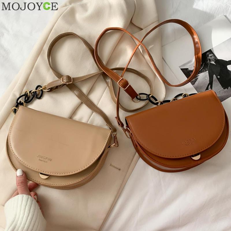 

Simply Crossbody Bags PU Leather Solid Color Simple Messenger Bag Purse Totes Travel Small Handbags for Women 2021, Black