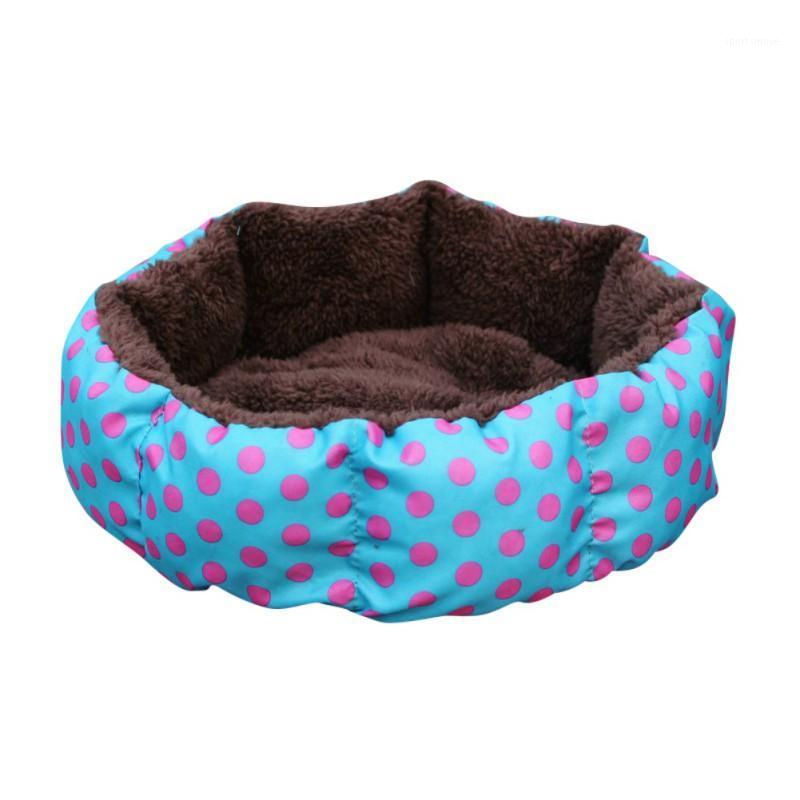 

Colorful Leopard Print Pet Cat And Dog Bed Waterproof Sofa Pink Blue Yellowish Brown Deep Pink SIZE S M L XL Puppy House1