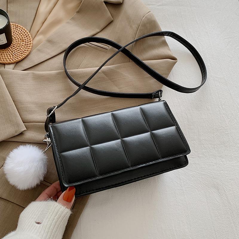 

Women's Bag Autumn Winter New 2021 Female Shoulder Bag Cross-Body Trend Women's Fashion PU leather Handbag Bolsos, Brown