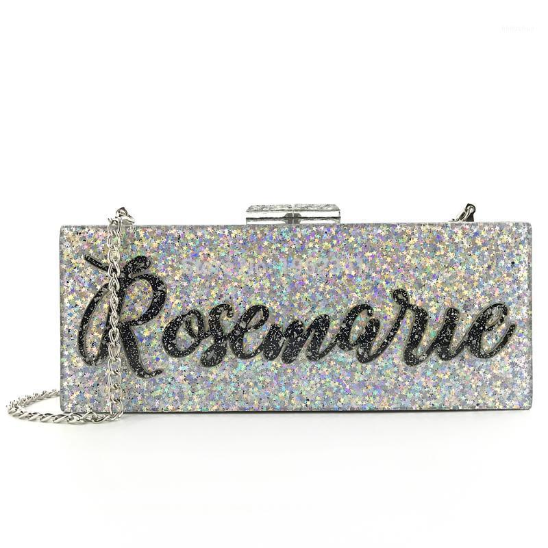 

OC3889 New arrivals 2020 custom women's acrylic bag clutch1, Custom color