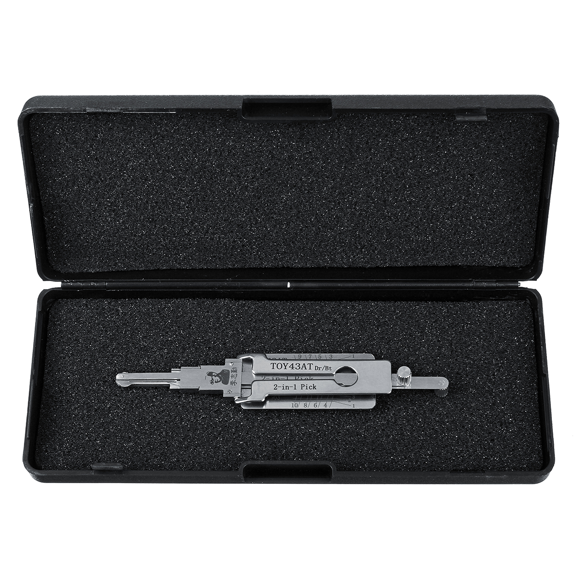 

Genuine lishi TOY43AT 2 in 1 Lock Decoder Together Auto Pick Sets Tools for Toyota
