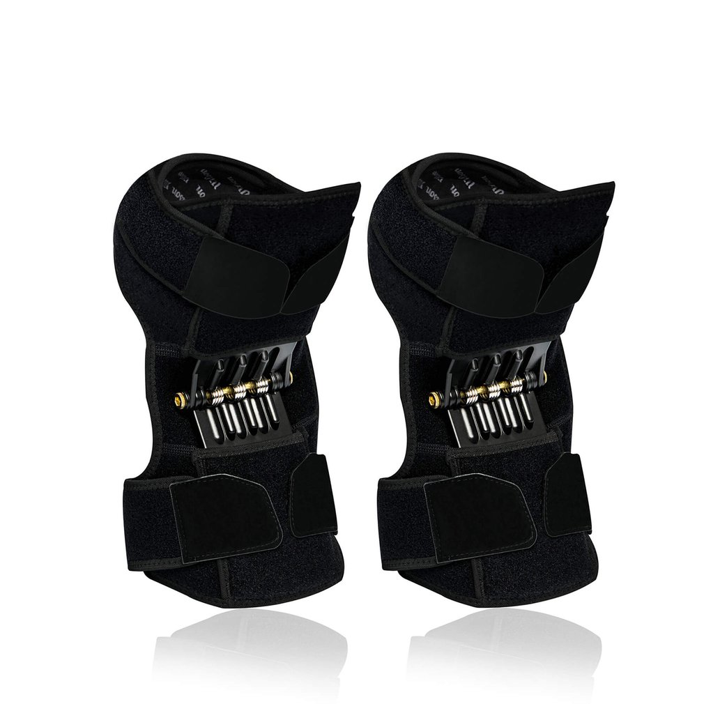 

Practical portable stainless steel spring knee power leg knee protection protector protection, As pic