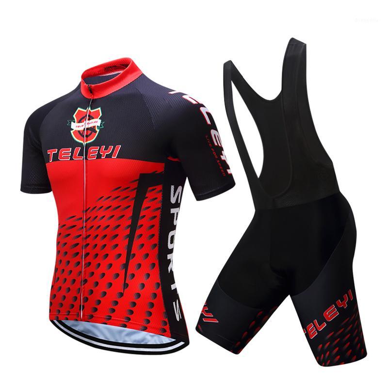

Men Road Bike Clothing Triathlon Men Uniform Set Cycling Jersey Suit Bicycle MTB Clothes Kit Bib Pants Outfit Road Sport Wear1, Shirt 3