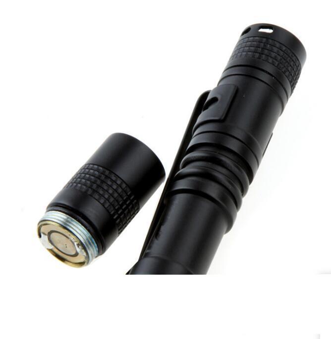 

Mini LED Flashlights 1 battery pen clip Penlight XPE R3 waterproof flash Lights Lamp outdoor rescue Flashlight Camping Torch