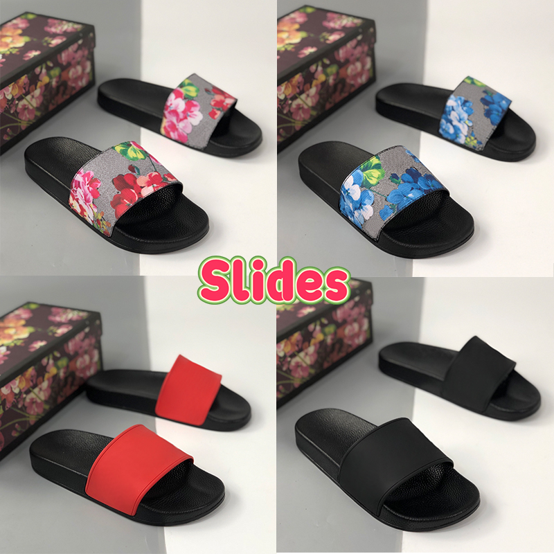 

Designer slipper Mid-heel Platform Slide Sandals luxury men sandal beach women shoes with box 5cm xAd beige grey blue Mouse printed canvas fashion summer slides, Bubble wrap packaging