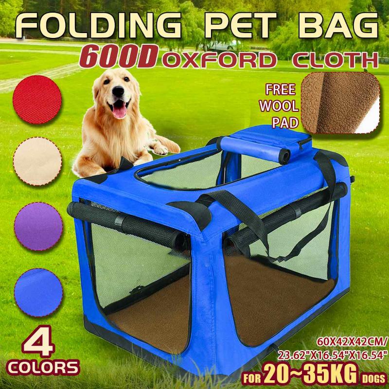 

Dog Bags Portable Dog Carrier Bag Mesh Breathable Carrier Bags for Big Dogs Foldable Cats Handbag Travel Pet Bag Transport