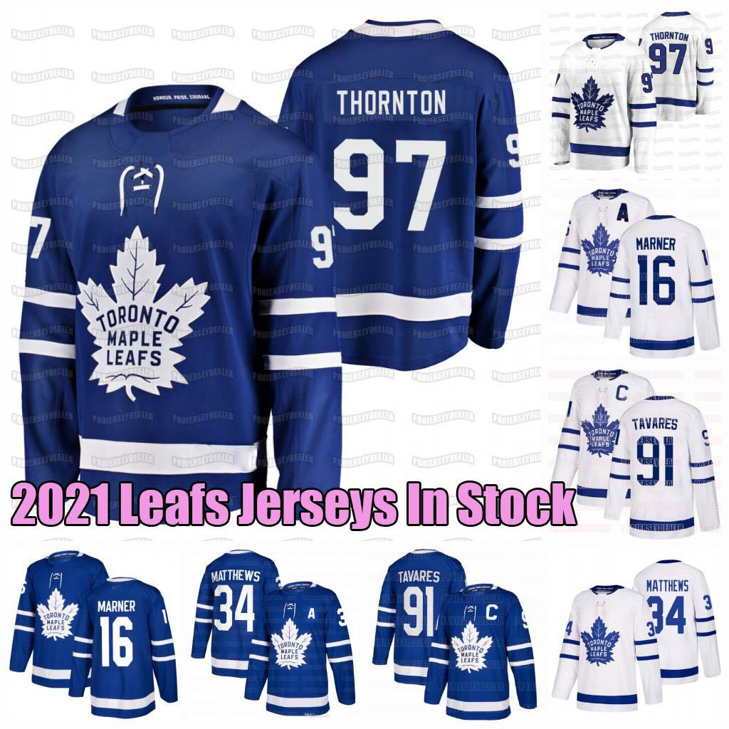 

97 Joe Thornton Toronto Maple Leafs 2020 Mitch Marner Auston Matthews John Tavares Jersey Men Womens Youth In Stock, Blue;black