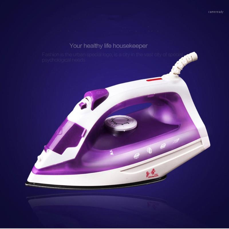 

1200w Mini Portable Electric Steam Iron Soleplate Iron for Clothes Multifunctional Adjustable Ceramic Sokany Dry Wire1