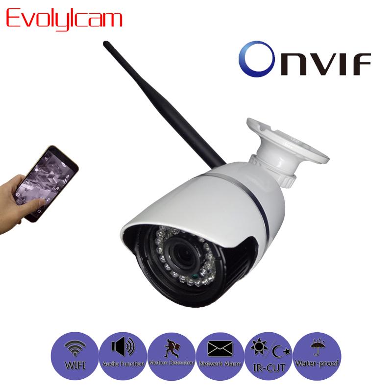 

Evolylcam Audio Wireless HD 720P 1MP/ 960P 1.3MP/ 1080P 2MP IP Camera WiFi P2P Onvif Security Metal Alarm IR CCTV Camera