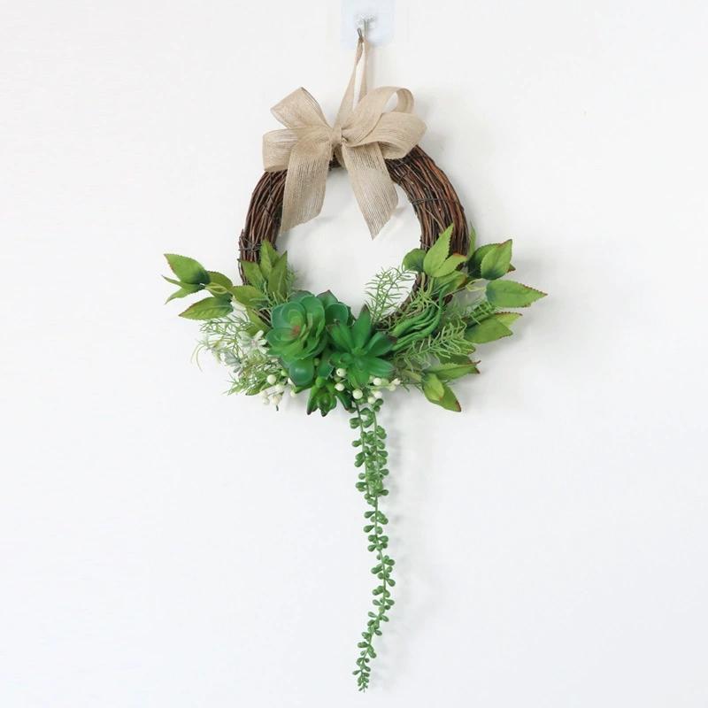 

In the spring of the new hot style more simulation flower garlands decorates a wall act role ofing, As pic