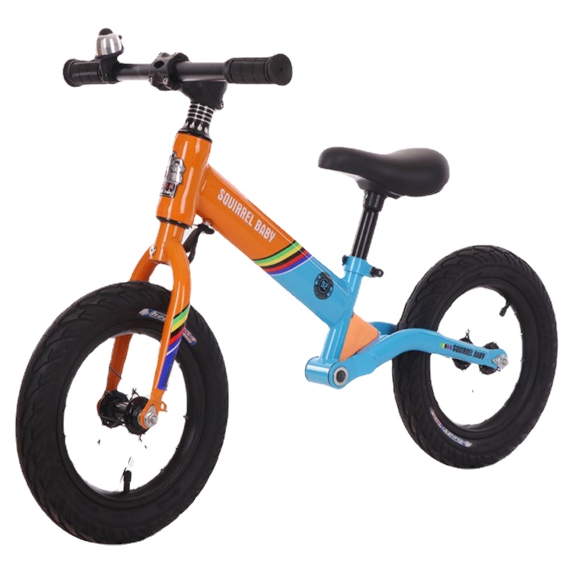 

2-6 Years Old Children Balance Bike Without Pedal Self Balance Scooters Racing Version Slide Baby Damper Sliding Bicycle, Multi-color