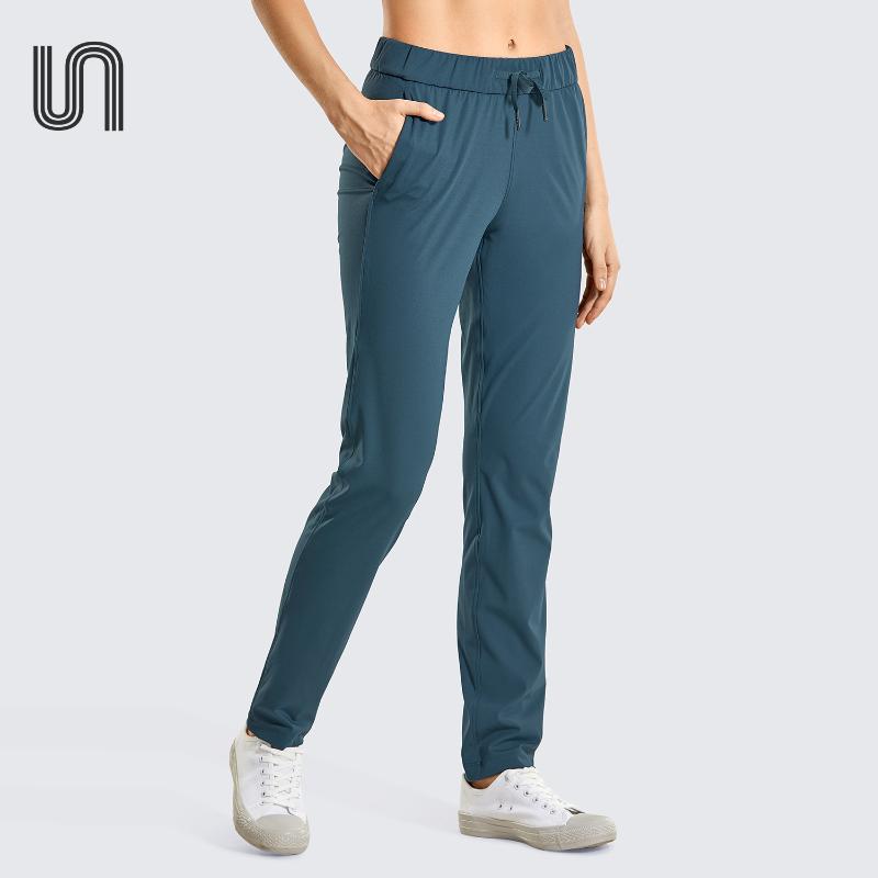 

Women's Stretch Mid Rise Drawstring Long Lounge Pants Full Length Travel Athletic Track Sweatpants with Pockets 31 inches, Noctilucence red10