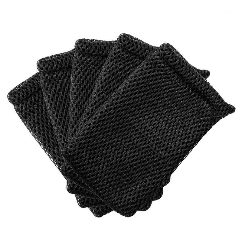 

Hot Sale 5Pcs Nylon Mesh Drawstring Storage Pouch Bag 9x13cm Multi Purpose Travel & Outdoor Activity Pouch For Digital Products1