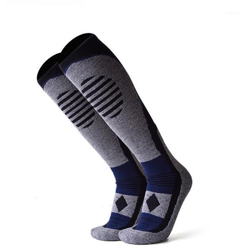 

YUEDGE Breathable Thick Cushion Knee High Winter Sports Snowboarding Skiing Socks Winter Warm Thermal Socks1