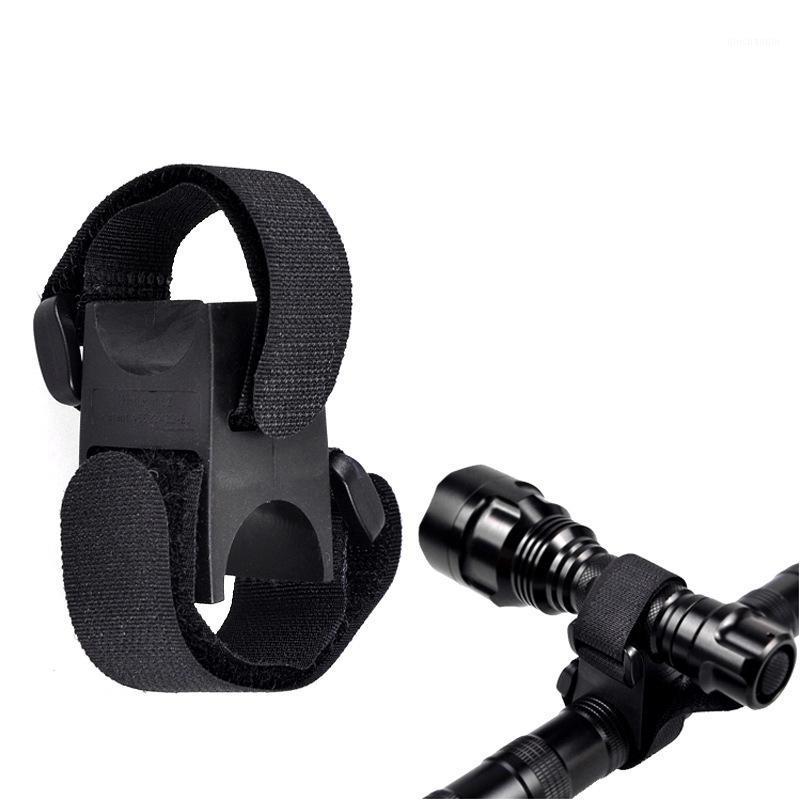

Zero Degree Holder Bicycle Handbar Scope Mount Tactical LED Torch Bracket Mount Clip W11