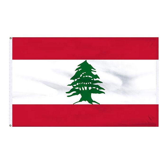 

Lebanon Flag High Quality 3x5 FT National Banner 90x150cm Festival Party Gift 100D Polyester Indoor Outdoor Printed Flags and Banners