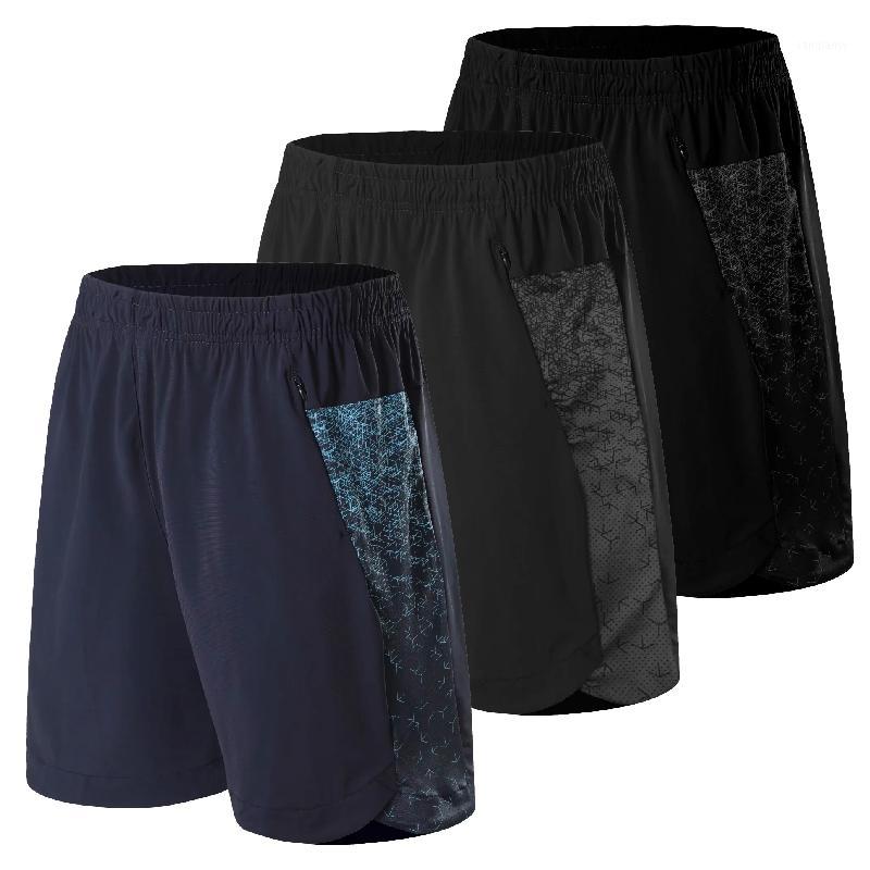 

Running Shorts Men Sports Jogging Training Fitness Gym Sport Shorts With Pocket Plus Size gym Running Jogger Soccer Short1, Black