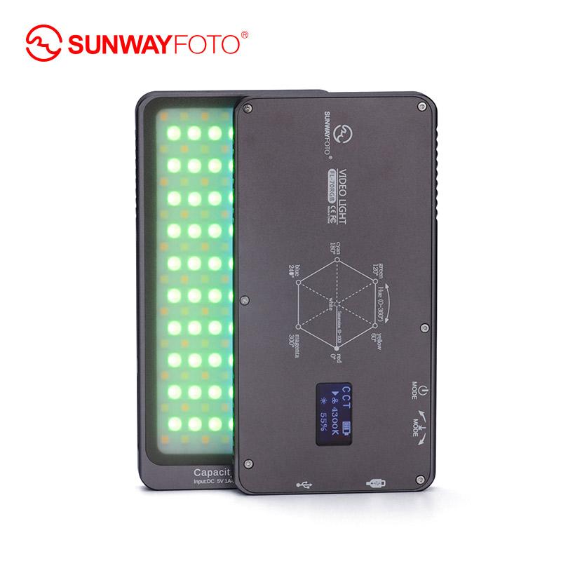 

SUNWAYFOTO FL-70 RGB LED Light RGB Color Selfie Video Light Camera Studio For Photography Lighting