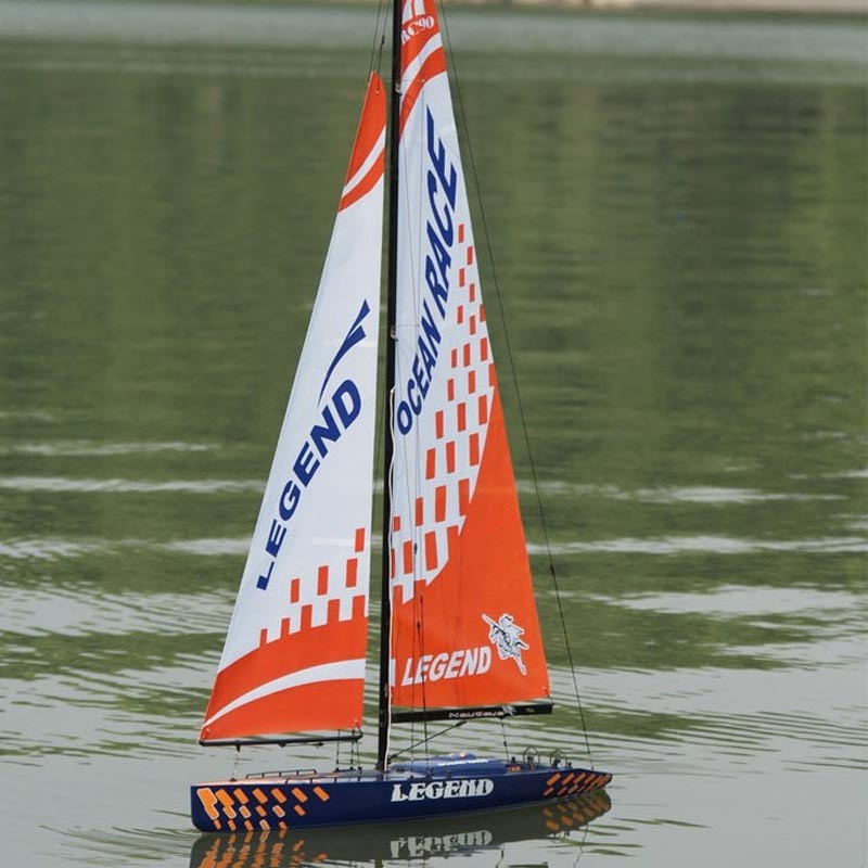 

High Quality 90cm long large remote control sail boats | model boats | new boat RTR Outdoor Athletic fast rc boats Adult Toys, Red