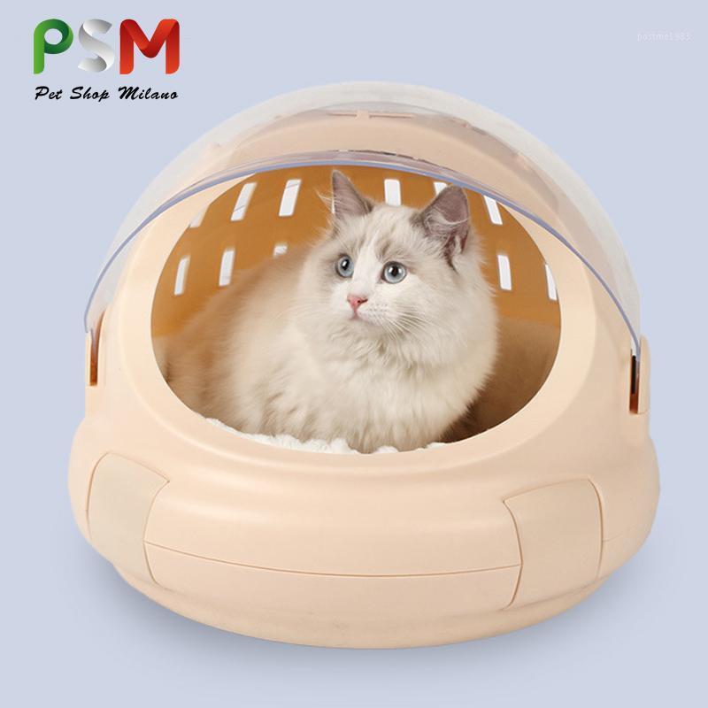 

PSM First Class Cat House Outdoor Basket ABS Plastic Cat Bed House Cats Products for Pets Accessories Travel Removable Cleaning1