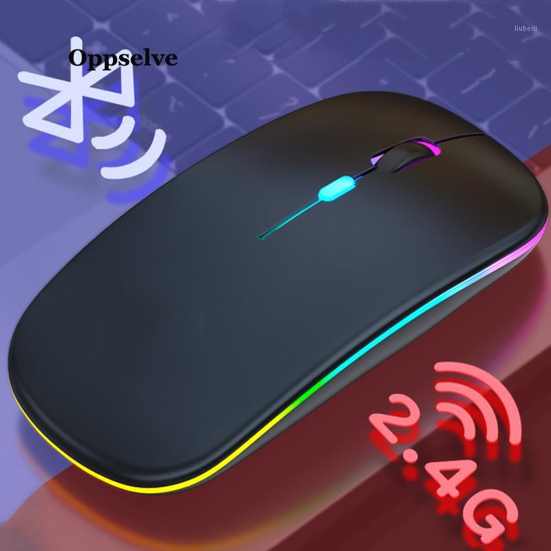 

Oppselve Computer Mouse Bluetooth 5.1 2.4Ghz Wireless Dual Mode 2 In 1 Mouse Ergonomic Portable Optical Silent Mice for Laptop1