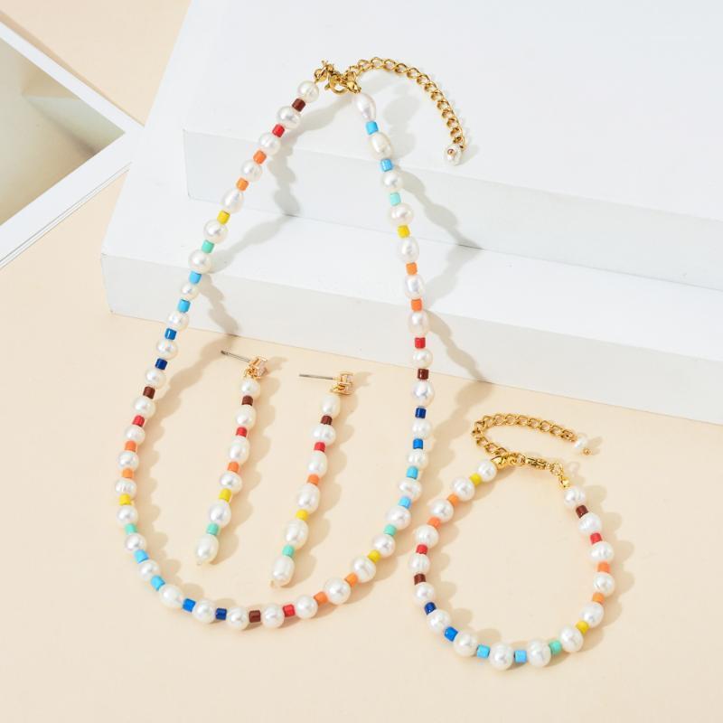 

Elegant Collar Statement Boho Fashion Necklace Freshwater Pearl Necklace Genuine Pearl Jewelry Choker Necklaces for Women Chain1