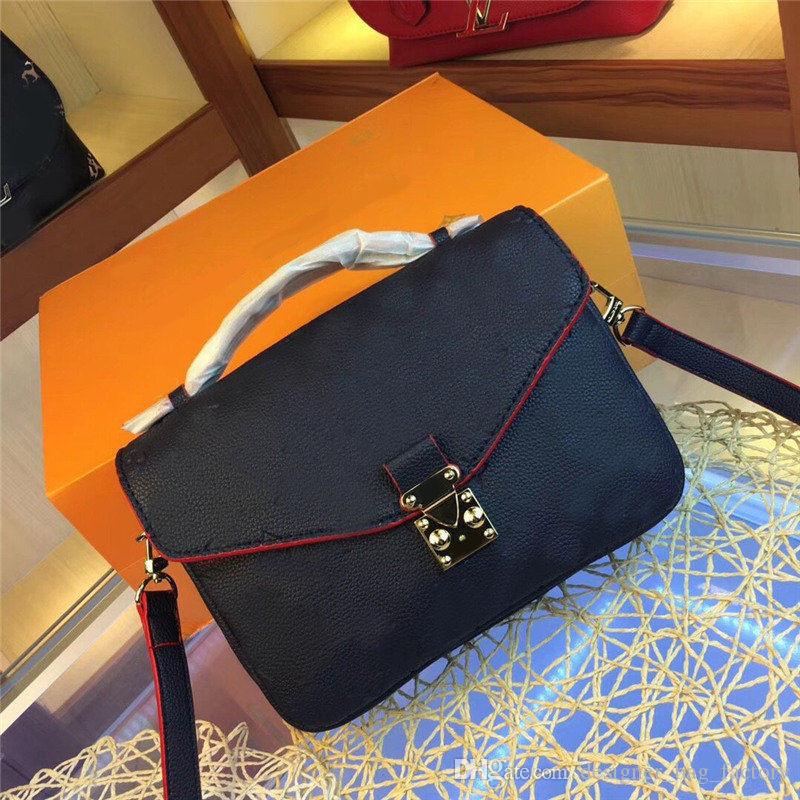 

fashion POCHETTE MÉTIS crossbody bags women handbags purses Genuine leather high quality single shoulder bags ladies tote clutch bag, Box are not sold separately