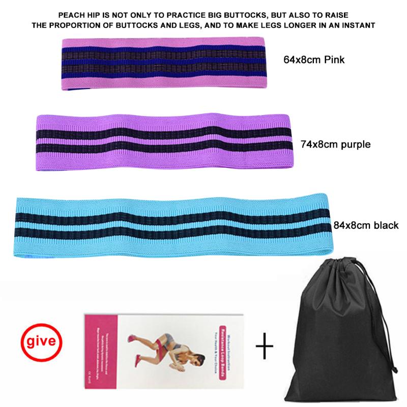 

Exercise Sport Resistance Bands Rubber Loop Strength Training Yoga Pilates for Working-out Comfortable Decoration