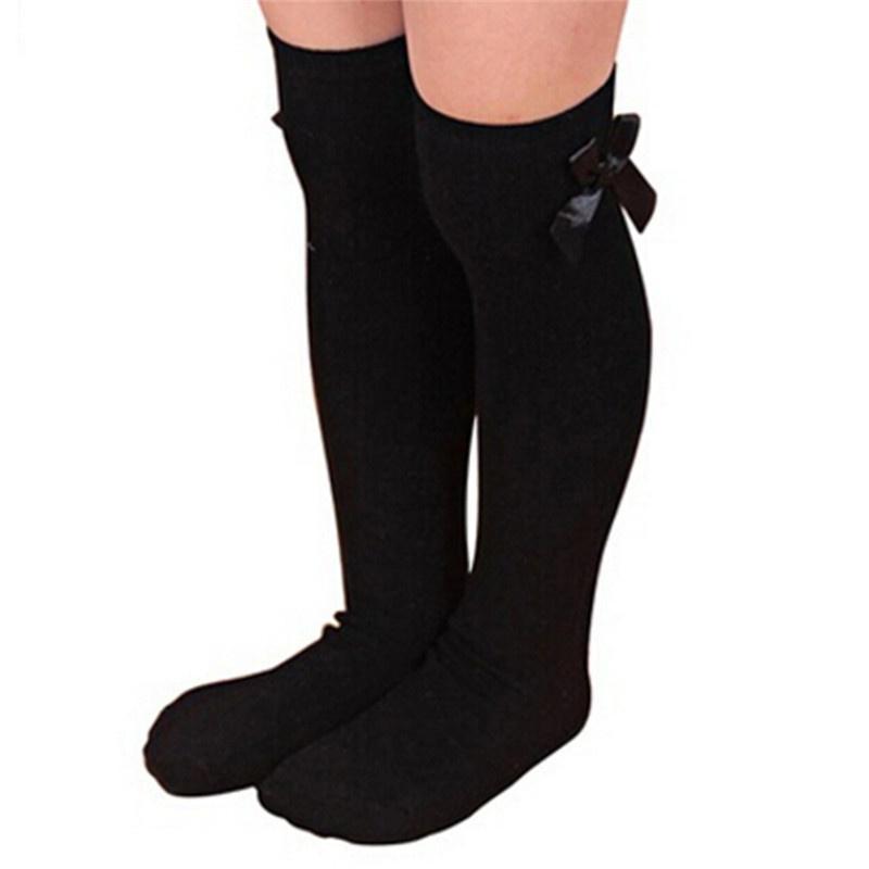 

Korean Version Girl Socks Cotton New Summer Knee High Long Tube Princess Children's Knee Socks Kids Dance, Red-white stripe