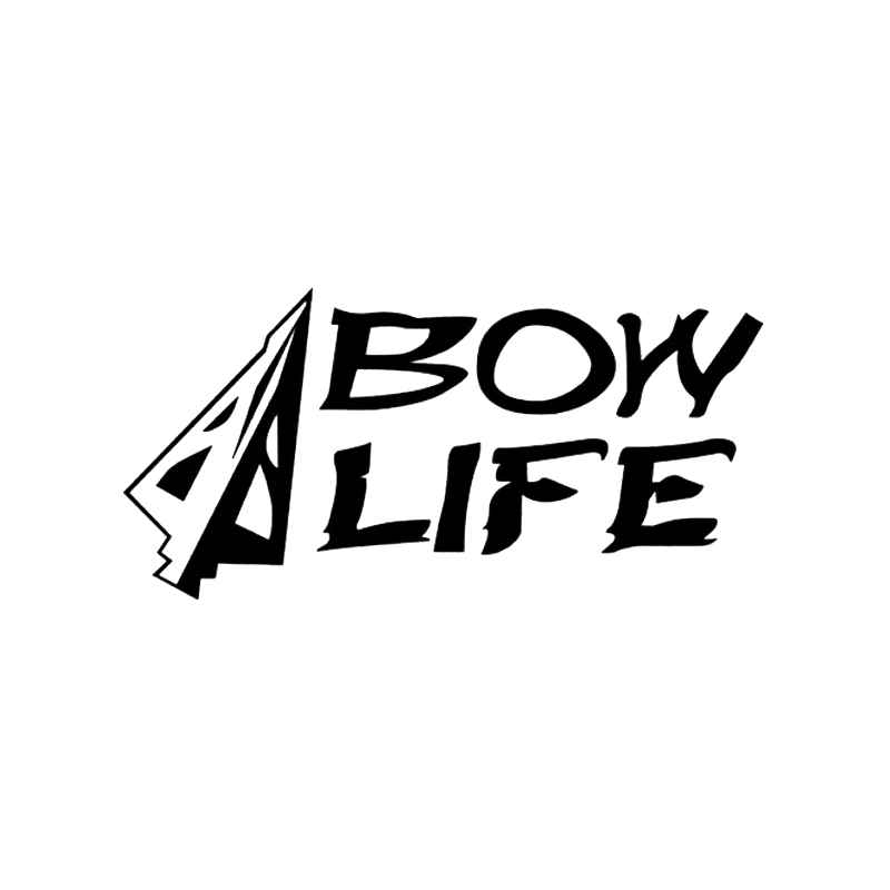 

16*7.8cm Bow Life Hunting/ Outdoors Crossbow Archery Vinyl Decal Funny Car Window Bumper Novelty JDM Drift car Sticker, Color