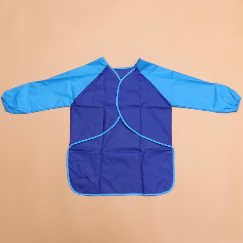 

3pcs Painting Apron Easy to Clean Long-sleeved Durable Waterproof Art Smock for Kids