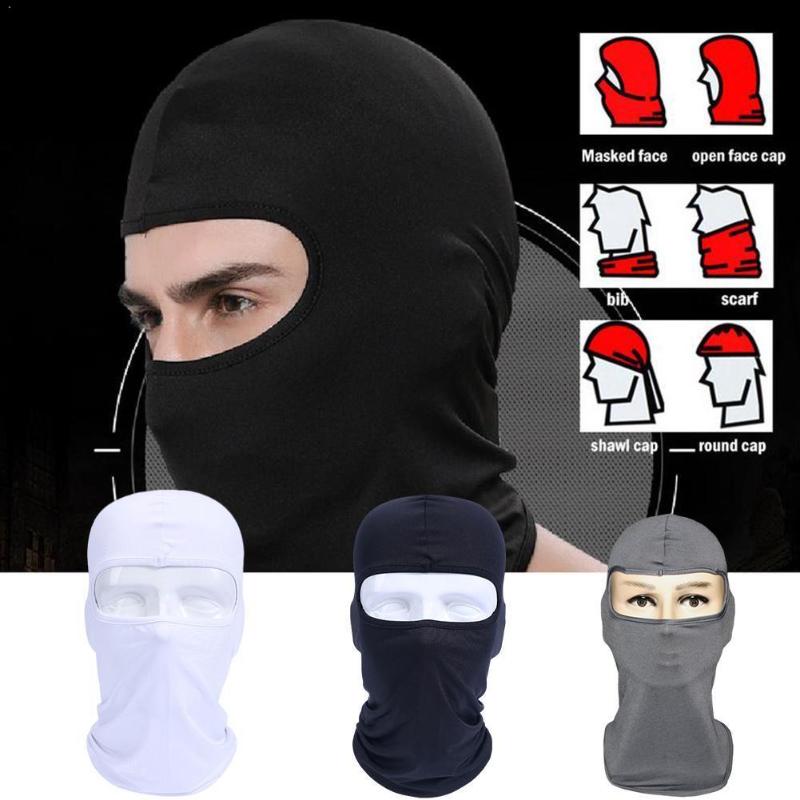 

Outdoor sport Riding Sunscreen mask motorcycle double ventilation hole One Headgear Dustproof Game War CS For acting A4Q2