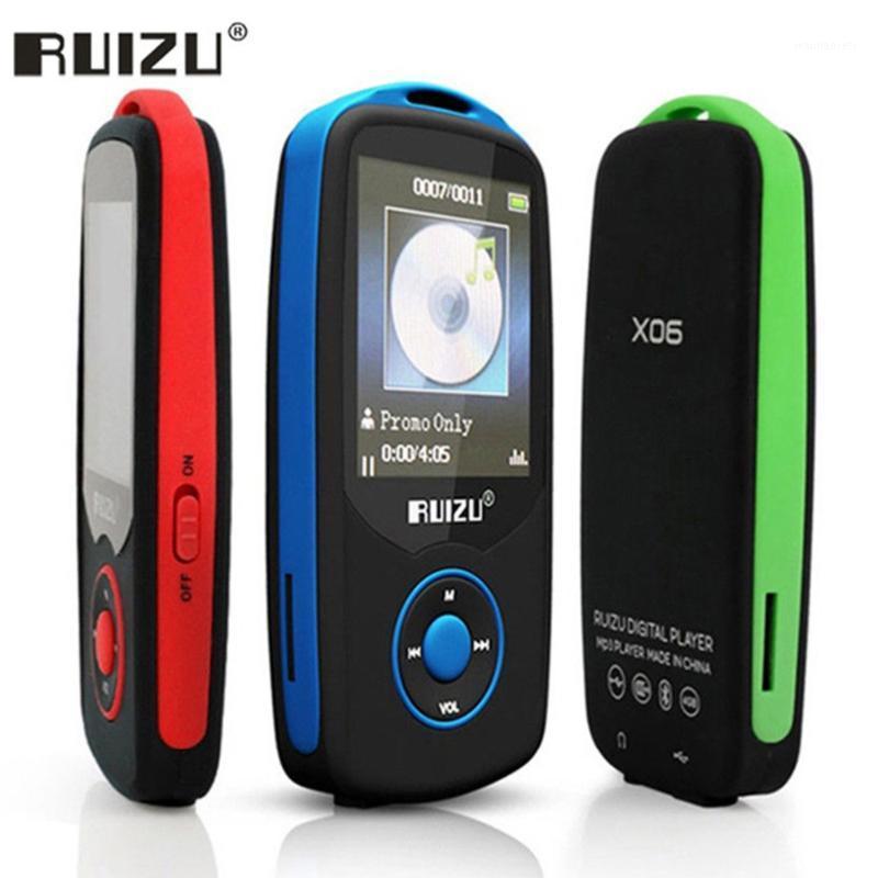 

RUIZU X06 Mp3 Player Bluetooth 4GB/ 8GB TFT 1.8inch LCD Screen Lossless Voice Recorder FM Hifi Mini Sports MP3 Music Players1