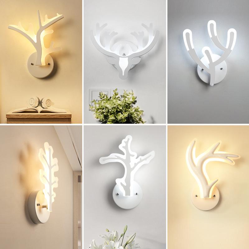 

vintage nordic decoration home stone crystal wall lights rope led corridor wall lamp bedroom aisle lampara pared espelho