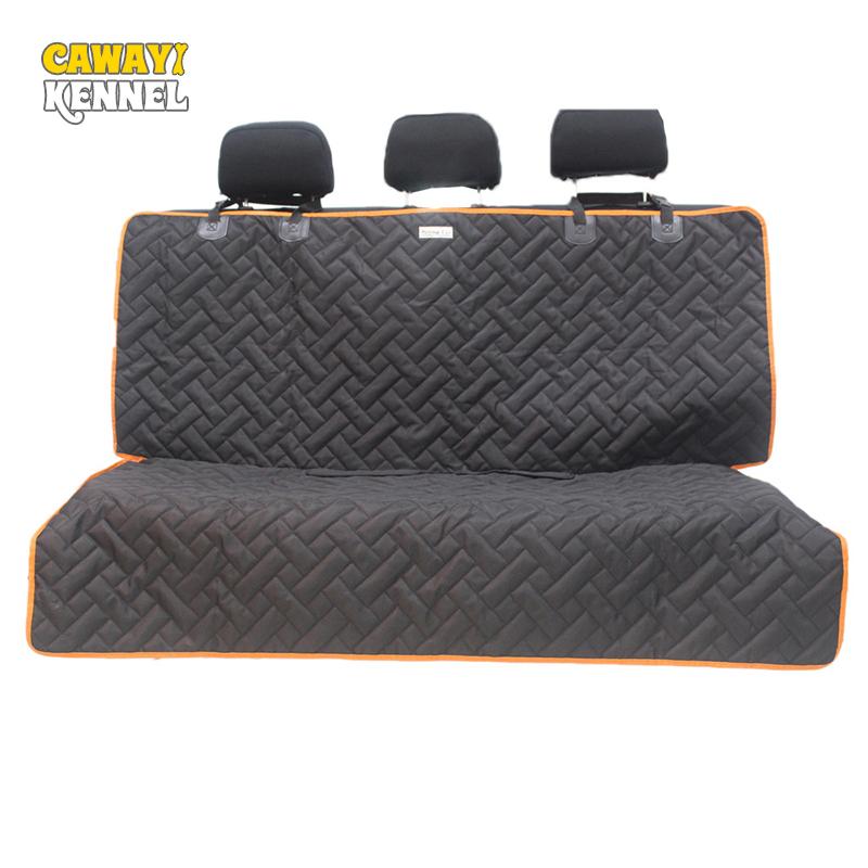 

CAWAYI KENNEL Dog Carriers Waterproof Rear Back Pet Dog Car Seat Cover Mats Hammock Protector with Safety Belt Transportin Perro